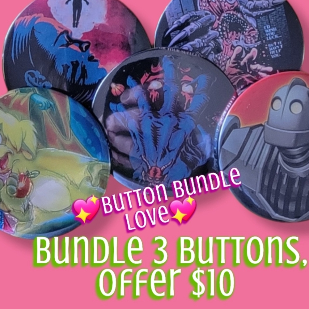 Button Bundle Love